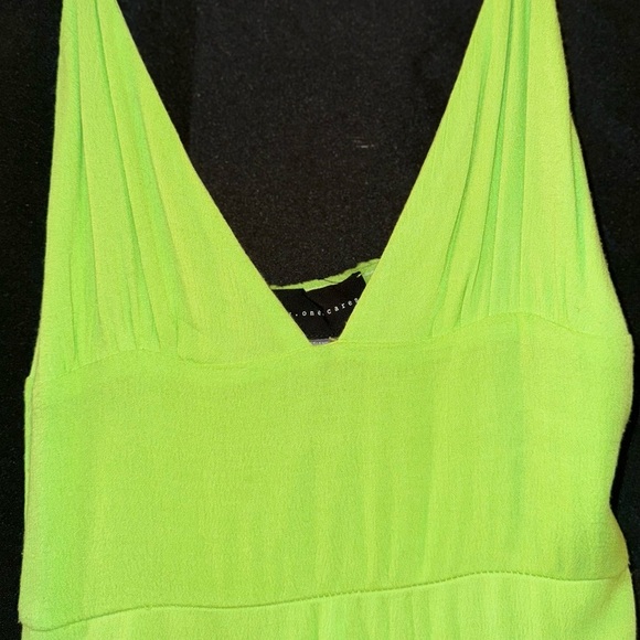 Know One Cares Neon Green Tank Dress - Picture 5 of 5